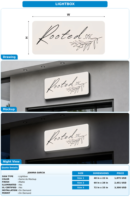 CUSTOM MOCKUP SIGN FOR JoAnna Garcia