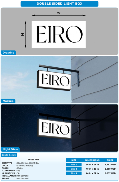 CUSTOM MOCKUP SIGN FOR Angel Pan