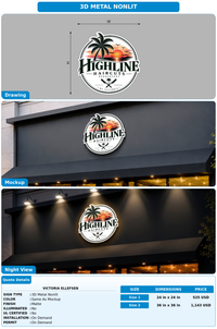 CUSTOM MOCKUP SIGN FOR victoria Ellefsen
