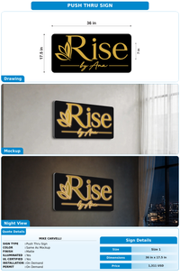 CUSTOM MOCKUP SIGN FOR MIKE CARVELLI