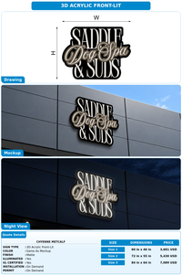 CUSTOM MOCKUP SIGN FOR Chyenne metcalf
