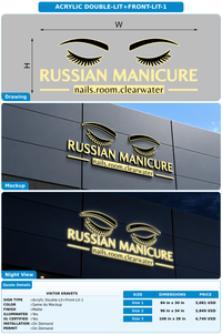 CUSTOM MOCKUP SIGN FOR Viktor Kravets