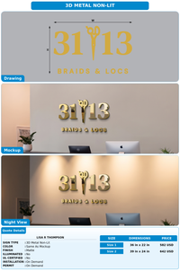 CUSTOM MOCKUP SIGN FOR Lisa R Thompson