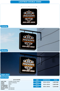 CUSTOM MOCKUP SIGN FOR Julia Hacker