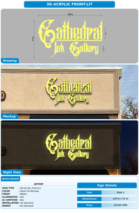 CUSTOM MOCKUP SIGN FOR Jeffery
