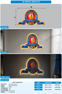 CUSTOM MOCKUP SIGN FOR URFIC Leominster