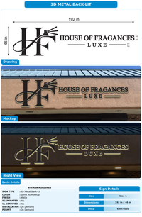 CUSTOM MOCKUP SIGN FOR Viviana Alvizures