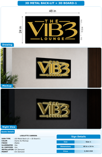 CUSTOM MOCKUP SIGN FOR Liselotte Cabrera