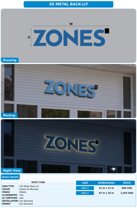 CUSTOM MOCKUP SIGN FOR Ricky Chae