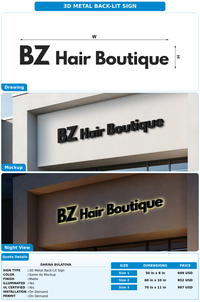 CUSTOM MOCKUP SIGN FOR Darina Bulatova