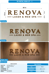 CUSTOM MOCKUP SIGN FOR Emma Naghavi