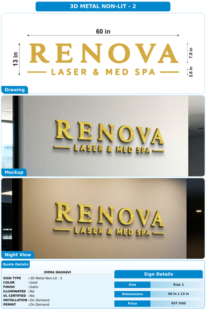 CUSTOM MOCKUP SIGN FOR Emma Naghavi