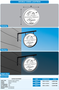 CUSTOM MOCKUP SIGN FOR Alyssa Blackorby