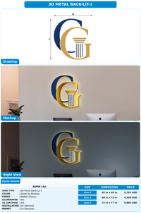 CUSTOM MOCKUP SIGN FOR Admin C&G