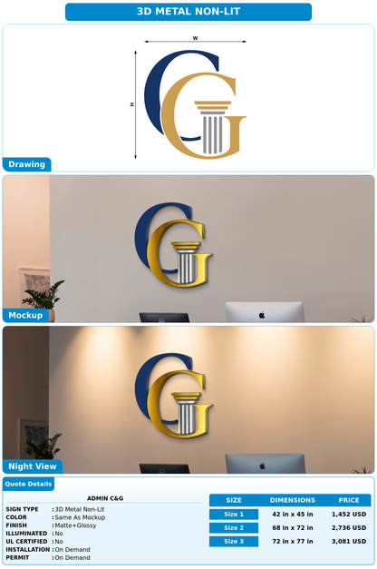 CUSTOM MOCKUP SIGN FOR Admin C&G