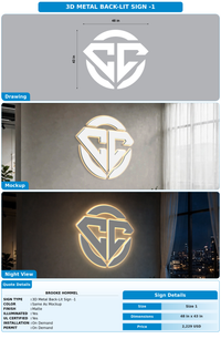 CUSTOM MOCKUP SIGN FOR Brooke Hommel