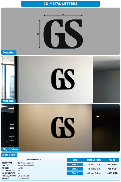 CUSTOM MOCKUP SIGN FOR Alisa Owens