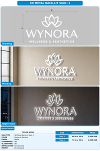 CUSTOM MOCKUP SIGN FOR Teylor Wiese