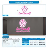 Business Signs for Love Yourself