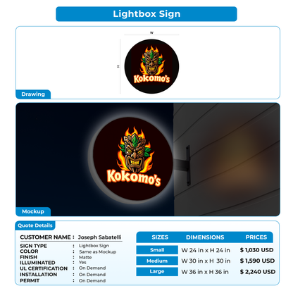 Business Signs for Joseph Sabatelli