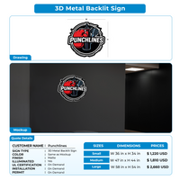 Custom Signs for Punchlines