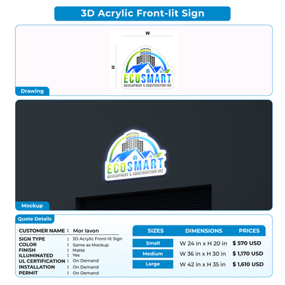 Custom Signs for Mor lavon