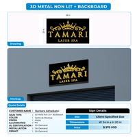 Custom Sign For Barbare Akhalkatsi