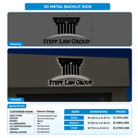 Business signage for Donna Stepp