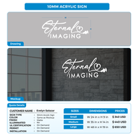 CUSTOM SIGNS FOR Evelyn Salazar