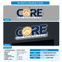Business signage for Jessica fraioli