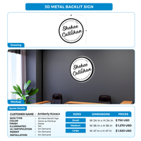 Business signage for Amberly Kovacs