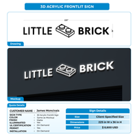 Business signage for James Moncivais