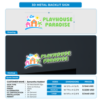 custom signs for Samantha Haddad