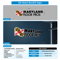 Business signage for Ronald smith