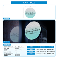 Custom Sign For Glam Gallerie