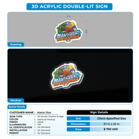 Custom Signs For Alexia Diaz