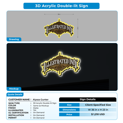 Custom Signs For Alyssa Gunter