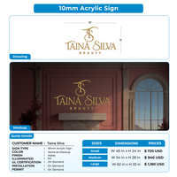 Custom Signs for Taina Silva