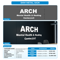 Business signage for ARCH Mental Health & Healing Center