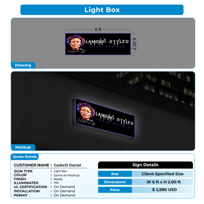 Custom Signs For Godwill Daniel