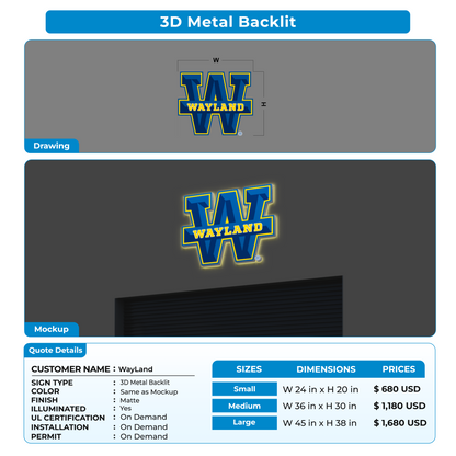 Custom Signs for WayLand