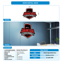Business signage for James Sturdevant