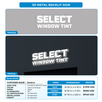 CUSTOM SIGNS FOR David A.
