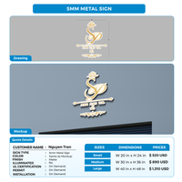 Business signage for Nguyen Tran