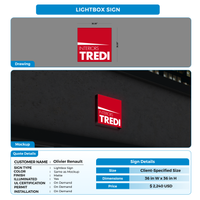 custom signs for Olivier Renault