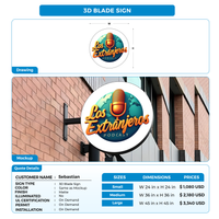 Business signage for Sebastian