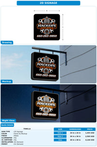 2D Signage