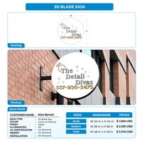 Business signage for Alex Benoit