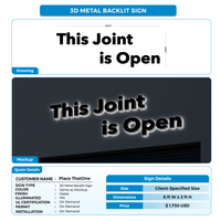Business signage for Place ThatOne