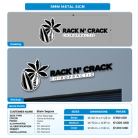 Business signage for Blain Segura
